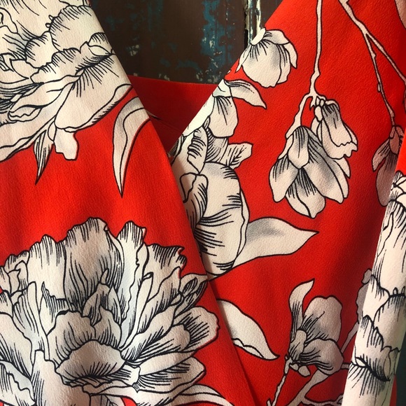 Yumi Kim Rush Hour Silk Maxi Dress Red Carnation L - Picture 6 of 8